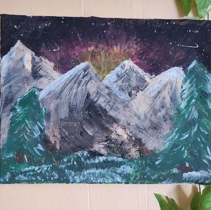 Mountain art work